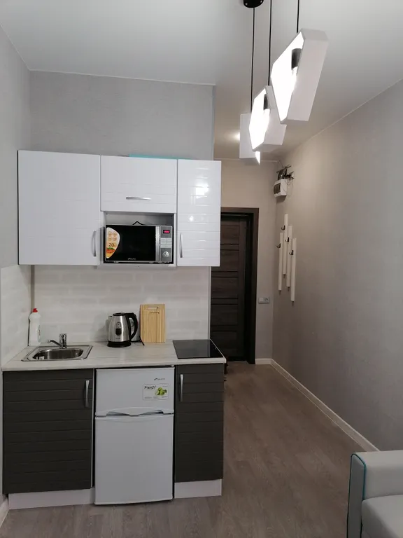 Студия однокомнатная в Первомайском, 19 м², Владивосток — кухня
