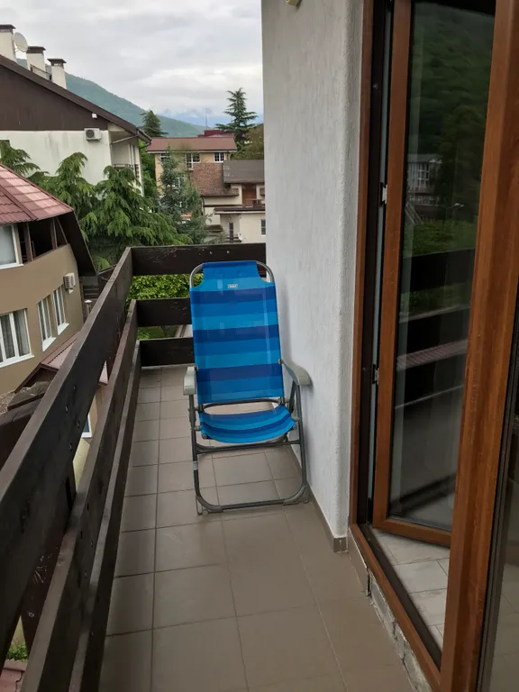Студия однокомнатная в Адлерском, 40 м², Красная Поляна — вид из окна, фото 13