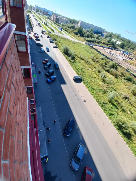 Квартира однокомнатная на улице Большой Московской, 44 м², Великий Новгород — вид из окна, фото 3