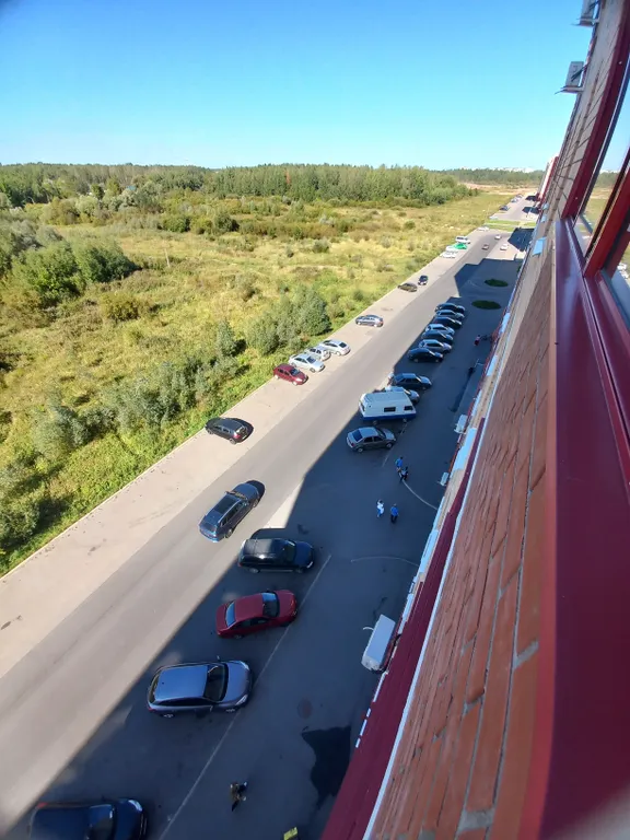 Квартира однокомнатная на улице Большой Московской, 44 м², Великий Новгород — вид из окна, фото 4
