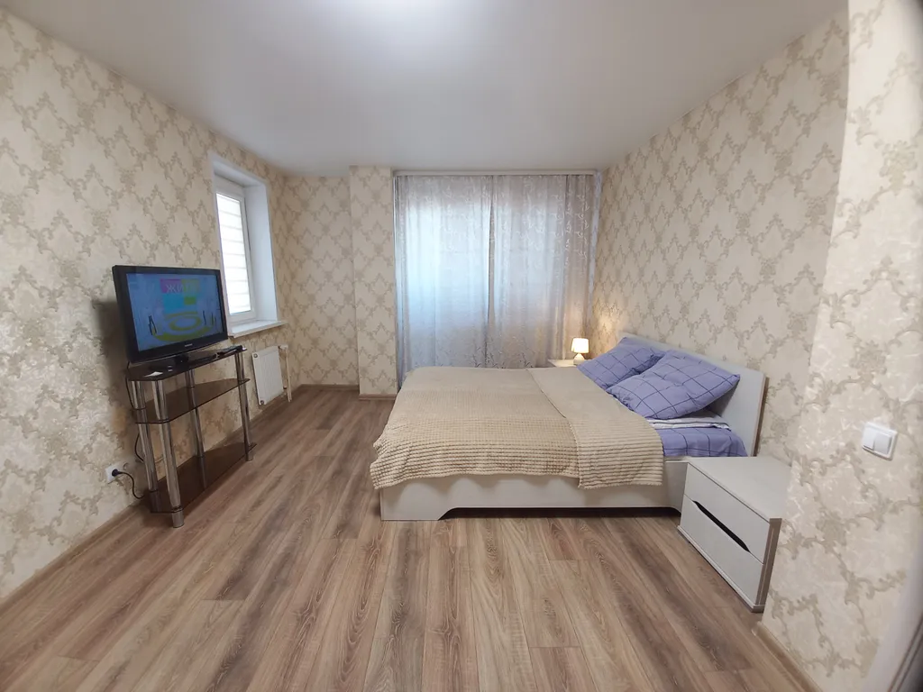 Квартира однокомнатная на улице Большой Московской, 44 м², Великий Новгород — спальня