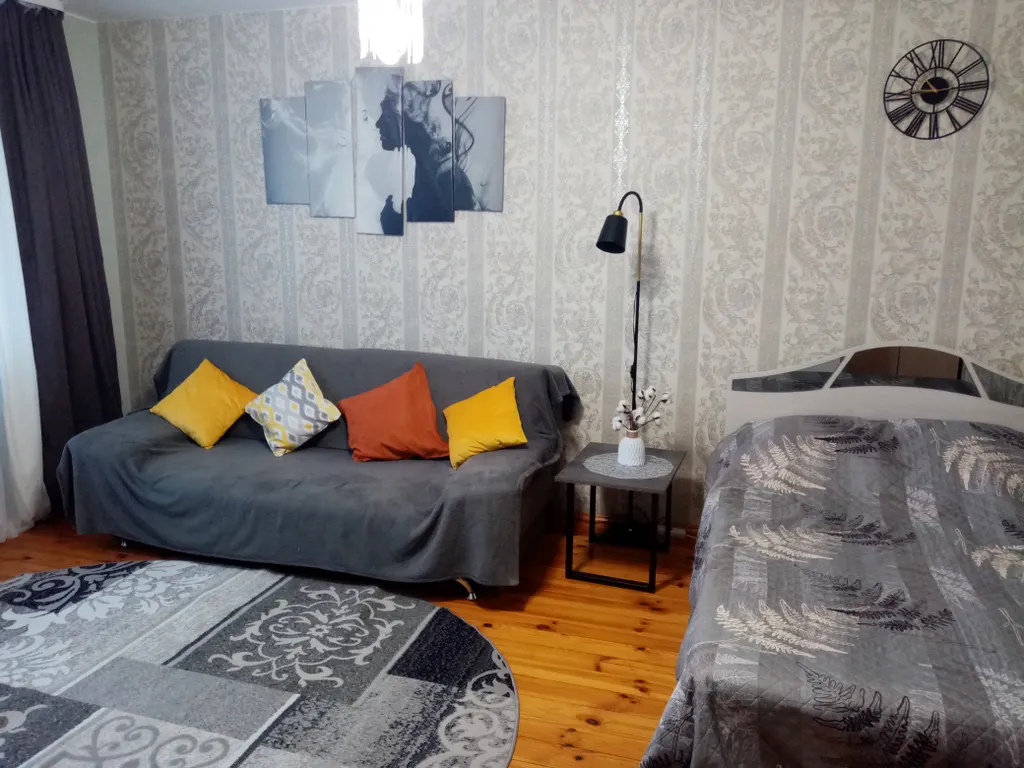 Квартира однокомнатная на улице Хутынской, 38 м², Великий Новгород — спальня, фото 6