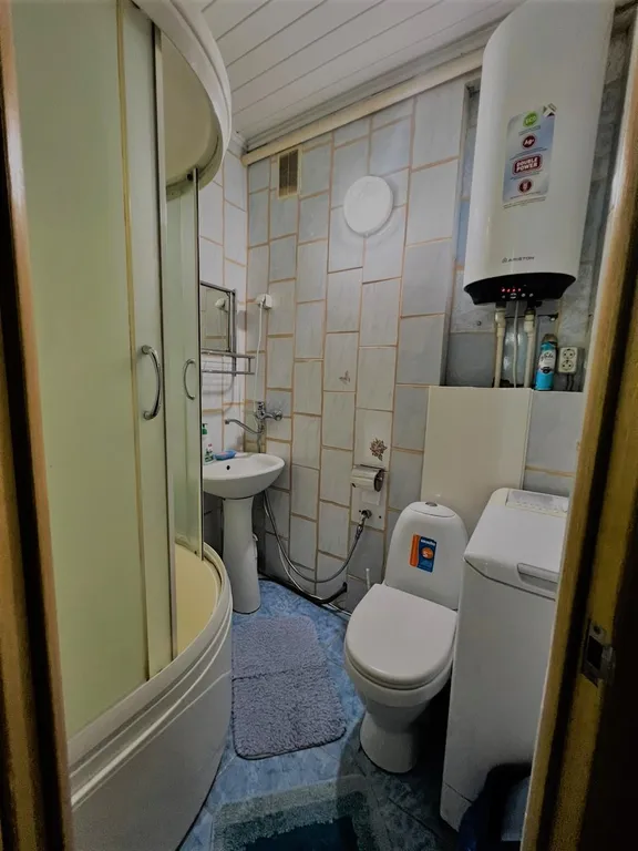 Квартира однокомнатная у Кремлёвской, в Вахитовском, 30 м², Казань — ванная комната
