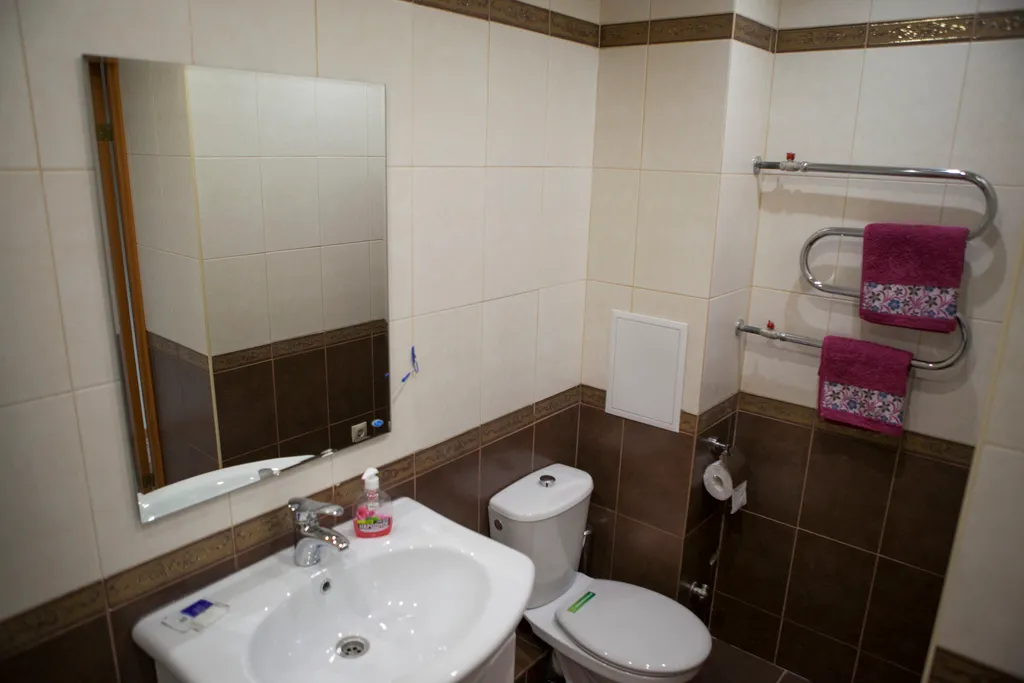Квартира однокомнатная в Автозаводском, 20 м², Тольятти — ванная комната, фото 2