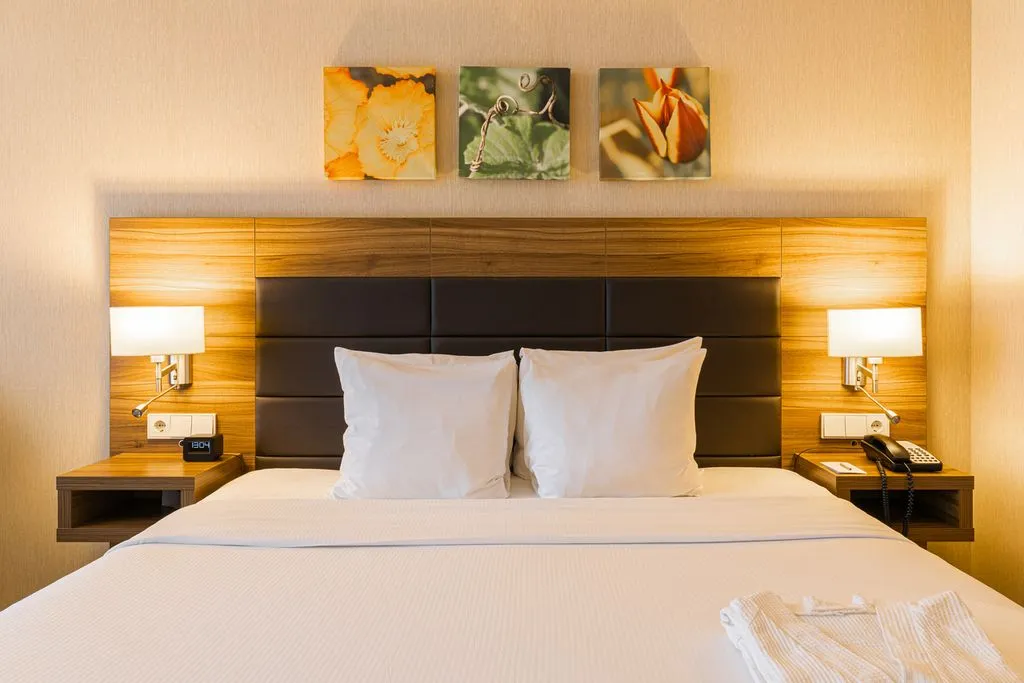 Двухместный номер с 1 кроватью комфорт с большой кроватью — Elements Hotel Киров — фото 4