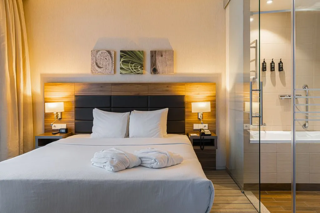 Двухместный номер с 1 кроватью люкс — Elements Hotel Киров — фото 2