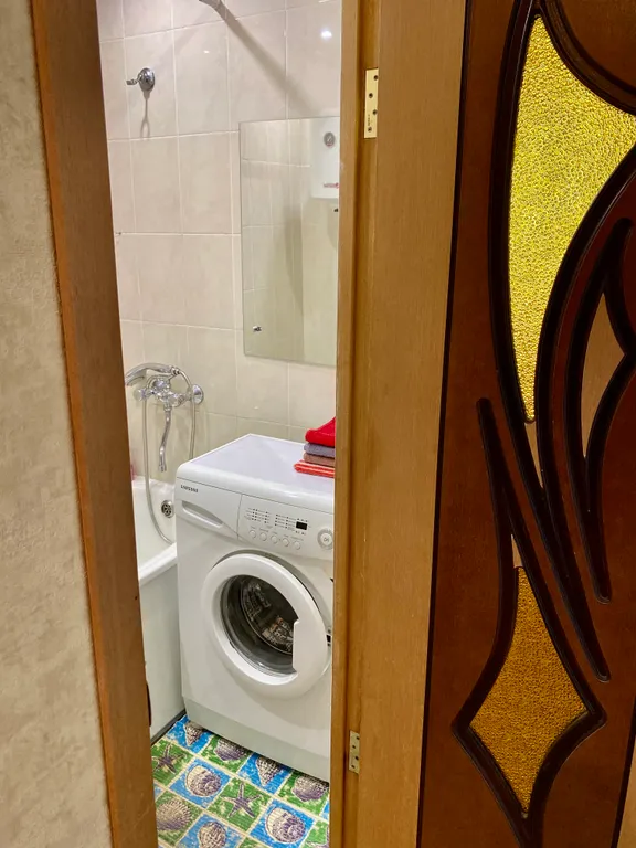 Квартира однокомнатная на улице Ухтомского, 34 м², Ярославль — ванная комната