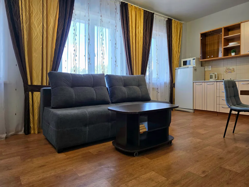 Студия однокомнатная в Кировском, 40 м², Иркутск — фото 14