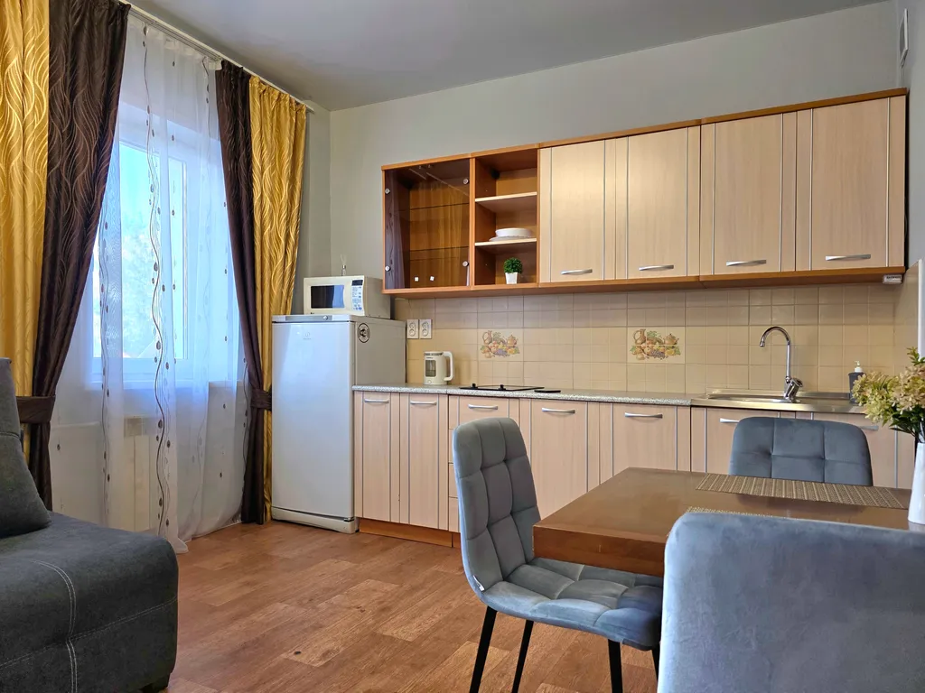 Студия однокомнатная в Кировском, 40 м², Иркутск — фото 15