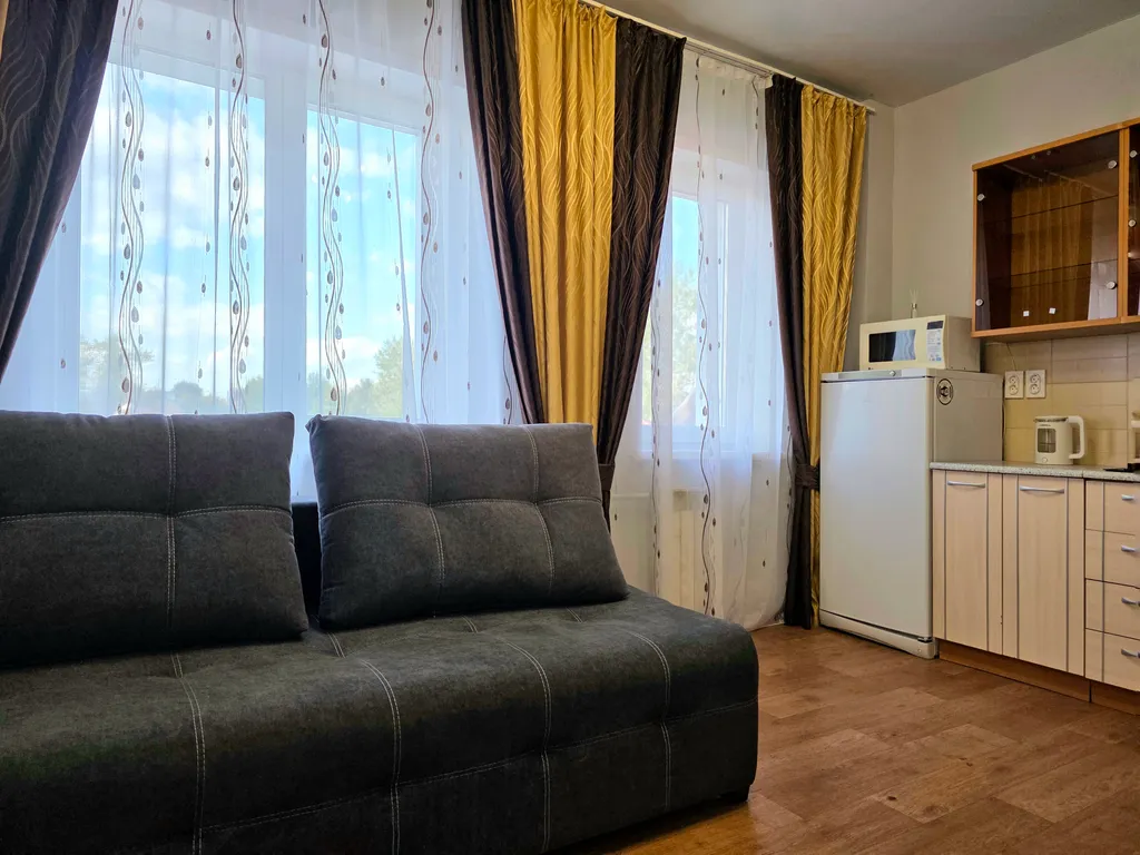 Студия однокомнатная в Кировском, 40 м², Иркутск — фото 11