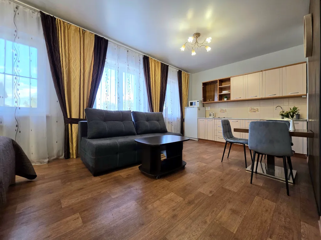 Студия однокомнатная в Кировском, 40 м², Иркутск — фото 12