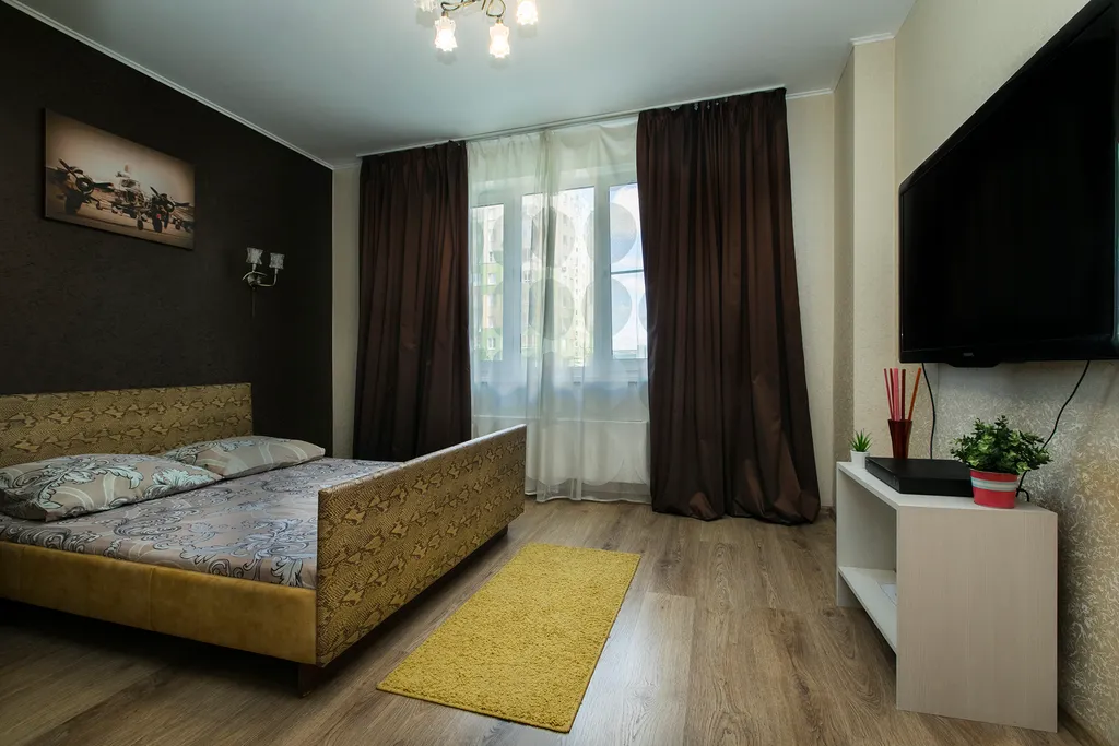 Квартира двухкомнатная в Канавинском, 75 м², Нижний Новгород — спальня