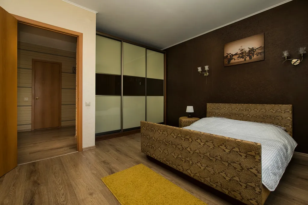 Квартира двухкомнатная в Канавинском, 75 м², Нижний Новгород — спальня, фото 2