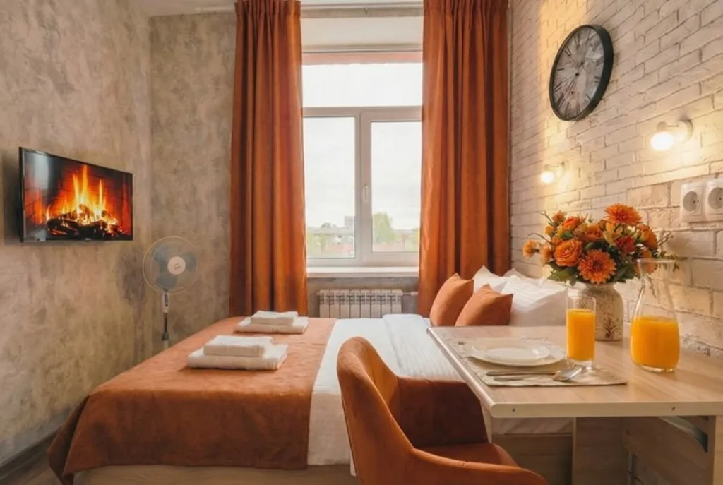 Комфорт Мини | Гарантия качества | 1 широкая кровать — Metro Rooms, фото 2 из 5