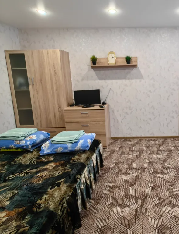 Квартира однокомнатная на улице Коммунальной, 30 м², Псков — спальня, фото 6
