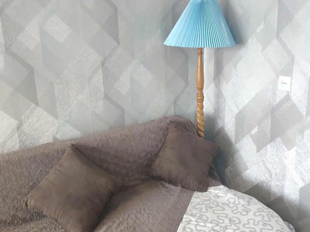 Квартира однокомнатная в Ленинградском, 40 м², Калининград — спальня, фото 3
