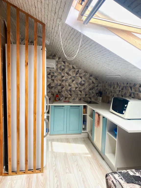Квартира двухкомнатная на проспекте Пионерском, 45 м², Анапа — кухня, фото 4