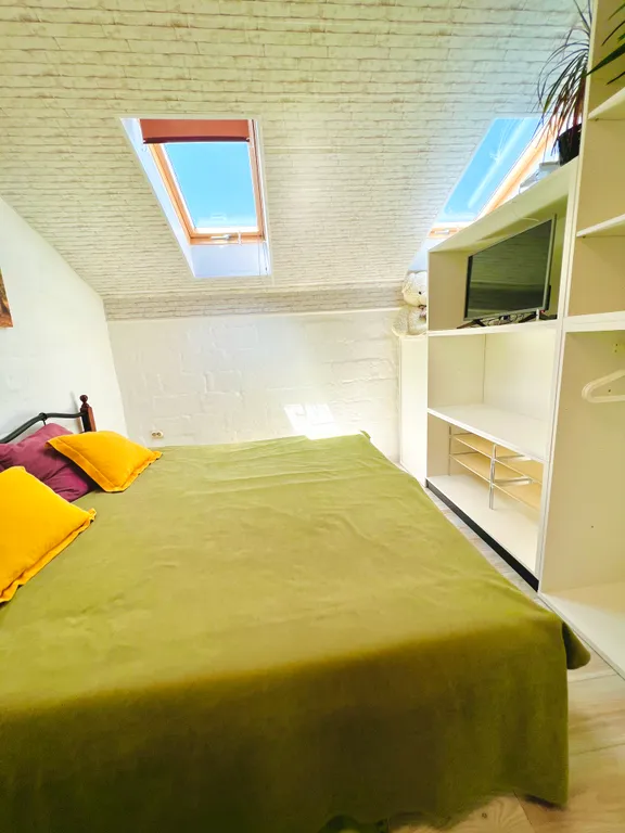 Квартира двухкомнатная на проспекте Пионерском, 45 м², Анапа — спальня