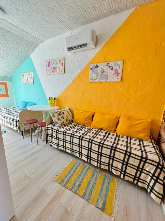 Квартира двухкомнатная на проспекте Пионерском, 45 м², Анапа — спальня, фото 3