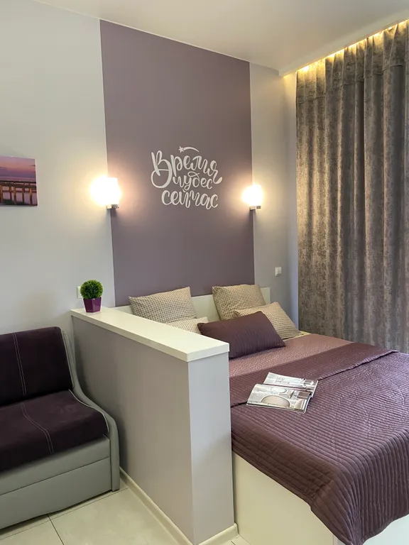 Апартаменты однокомнатные на улице Верещагина, 33 м², Светлогорск — фото 11