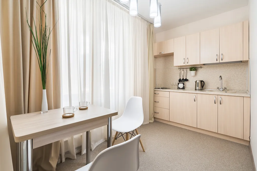 Студия однокомнатная в Нижегородском, 30 м², Нижний Новгород — кухня