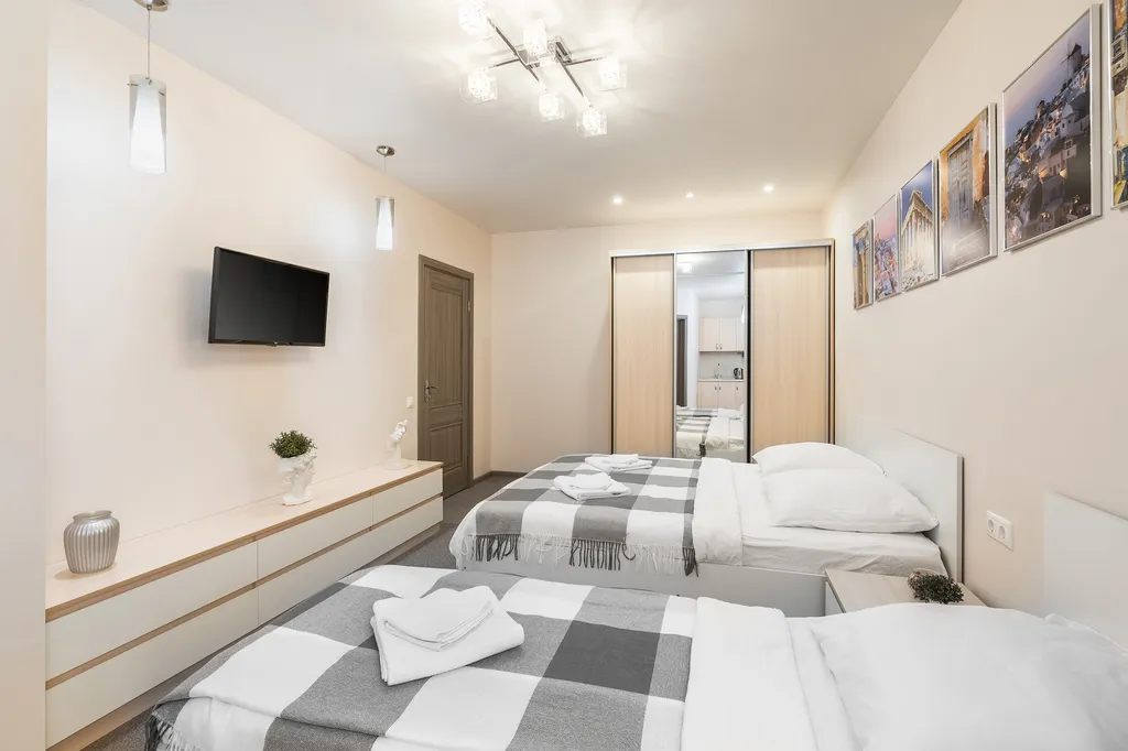 Студия однокомнатная в Нижегородском, 30 м², Нижний Новгород — спальня, фото 5