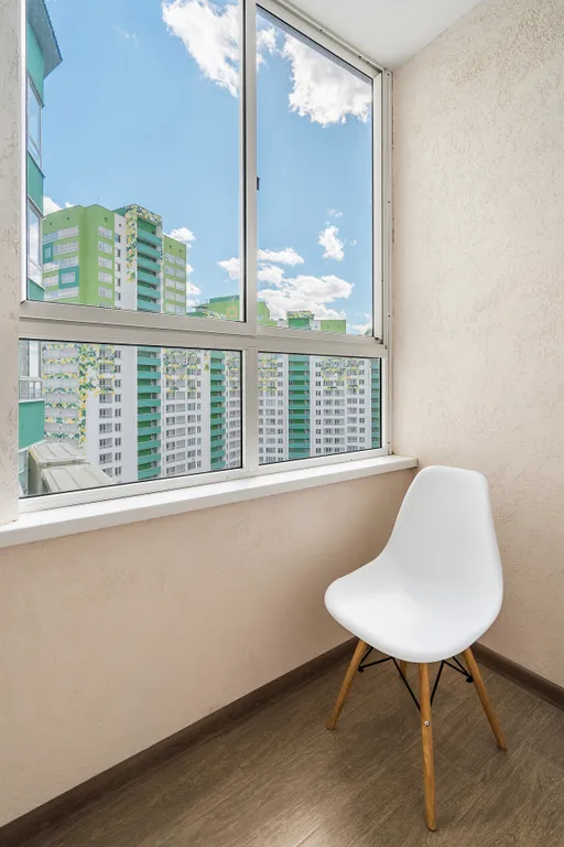 Студия однокомнатная в Нижегородском, 30 м², Нижний Новгород — вид из окна