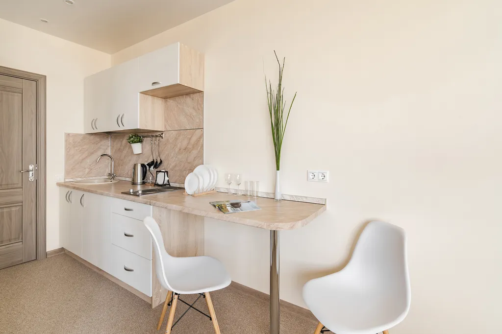 Студия однокомнатная в Нижегородском, 25 м², Нижний Новгород — кухня, фото 2