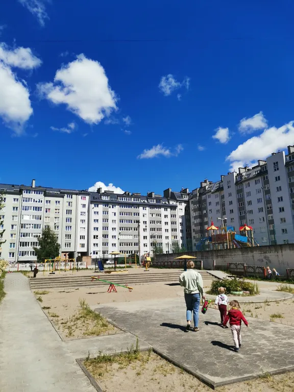 Квартира однокомнатная в Ленинградском, 37 м², Калининград — фото 24
