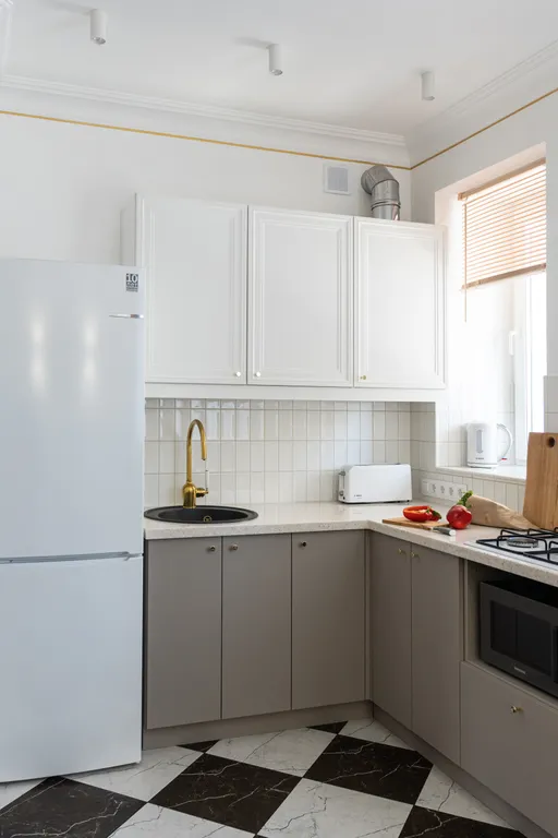 Квартира двухкомнатная у Горьковской, в Печёрах, 44 м², Нижний Новгород — кухня, фото 7
