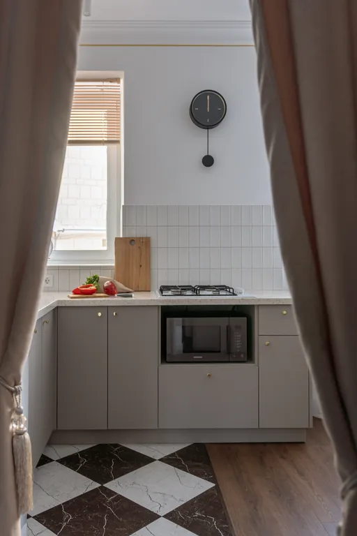 Квартира двухкомнатная у Горьковской, в Печёрах, 44 м², Нижний Новгород — кухня, фото 8