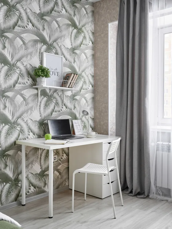 Квартира однокомнатная в Октябрьском, 38 м², Иркутск — спальня, фото 5
