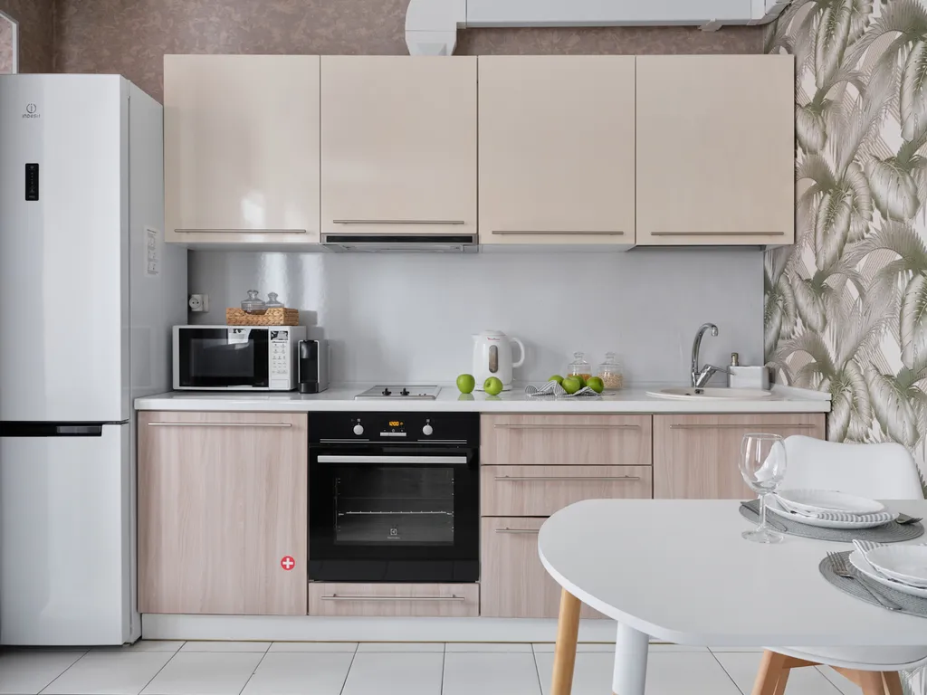 Квартира однокомнатная в Октябрьском, 38 м², Иркутск — кухня