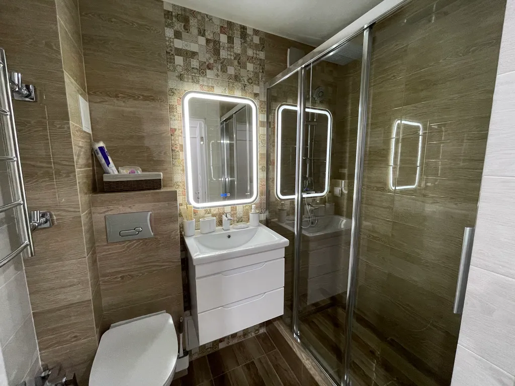 Квартира двухкомнатная на улице Андрея Губина, 60 м², Кисловодск — фото 16