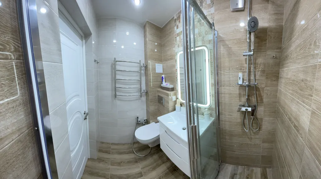 Квартира двухкомнатная на улице Андрея Губина, 60 м², Кисловодск — фото 21