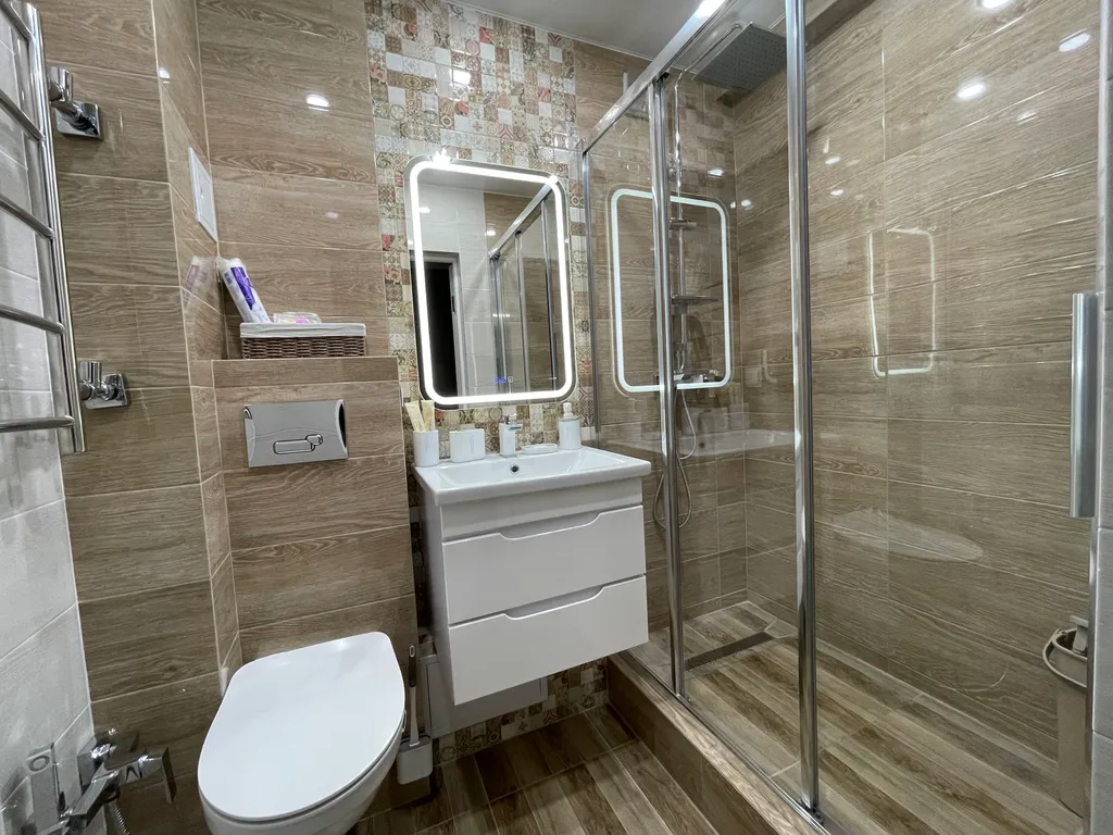 Квартира двухкомнатная на улице Андрея Губина, 60 м², Кисловодск — фото 22