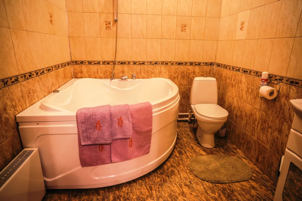 Двухместный номер с 1 кроватью с гидромассажной ванной