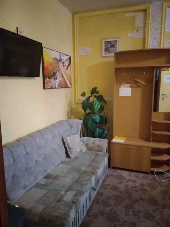Двухместный номер с 2 отдельными кроватями эконом с видом на город — ванная комната