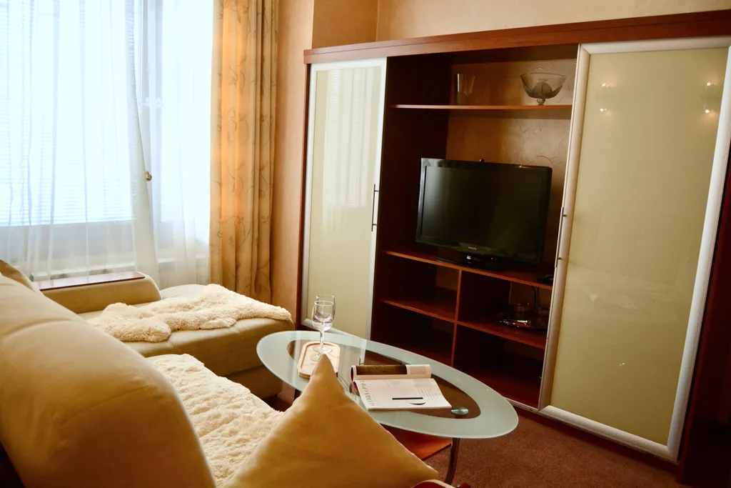 Семейный номер люкс с видом на город