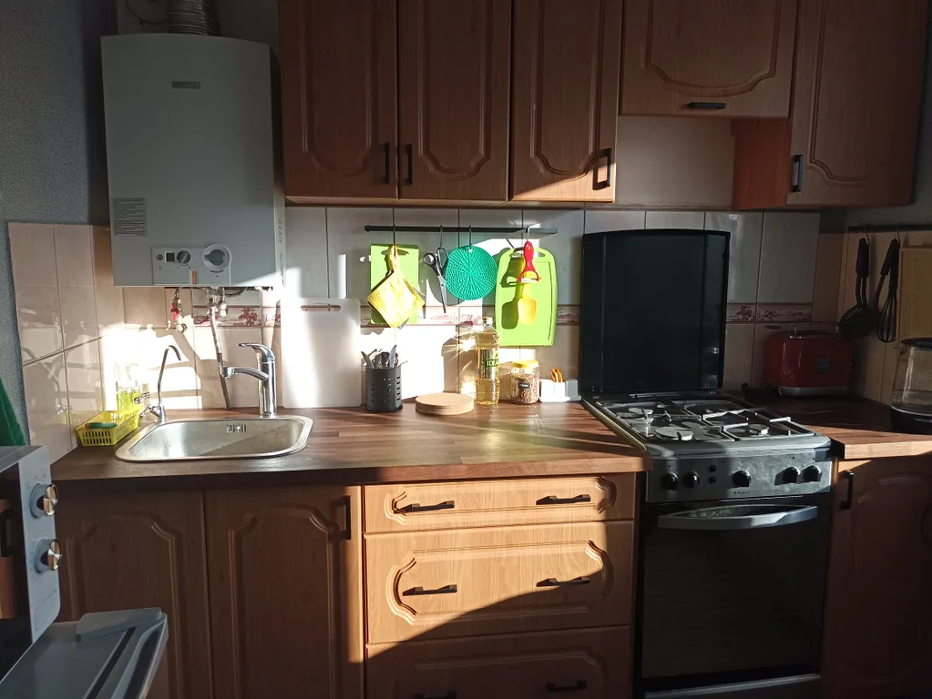 Квартира однокомнатная на улице Фёдоровском Ручее, 34 м², Великий Новгород — кухня, фото 3