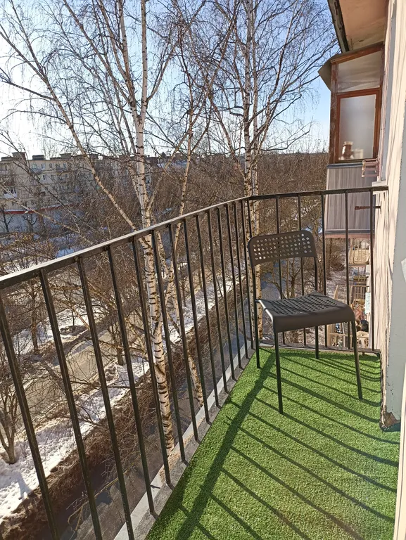 Квартира однокомнатная на улице Фёдоровском Ручее, 34 м², Великий Новгород — вид из окна, фото 3