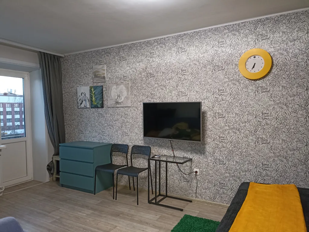 Квартира однокомнатная на улице Фёдоровском Ручее, 34 м², Великий Новгород — спальня, фото 3