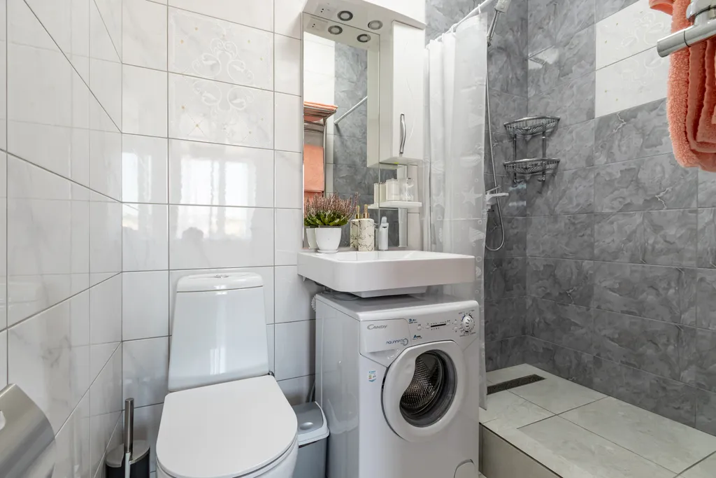 Квартира однокомнатная на улице Власова, 25 м², Пятигорск — ванная комната, фото 4