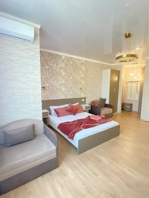 Квартира однокомнатная на улице Власова, 25 м², Пятигорск — спальня, фото 2