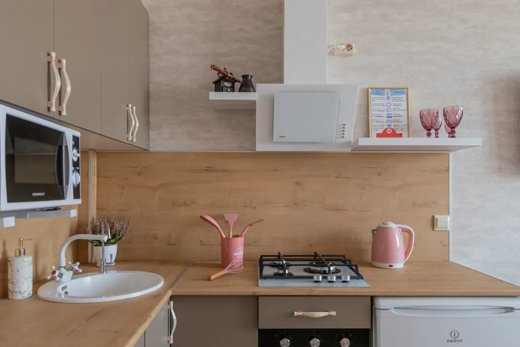 Квартира однокомнатная на улице Власова, 25 м², Пятигорск — кухня, фото 8