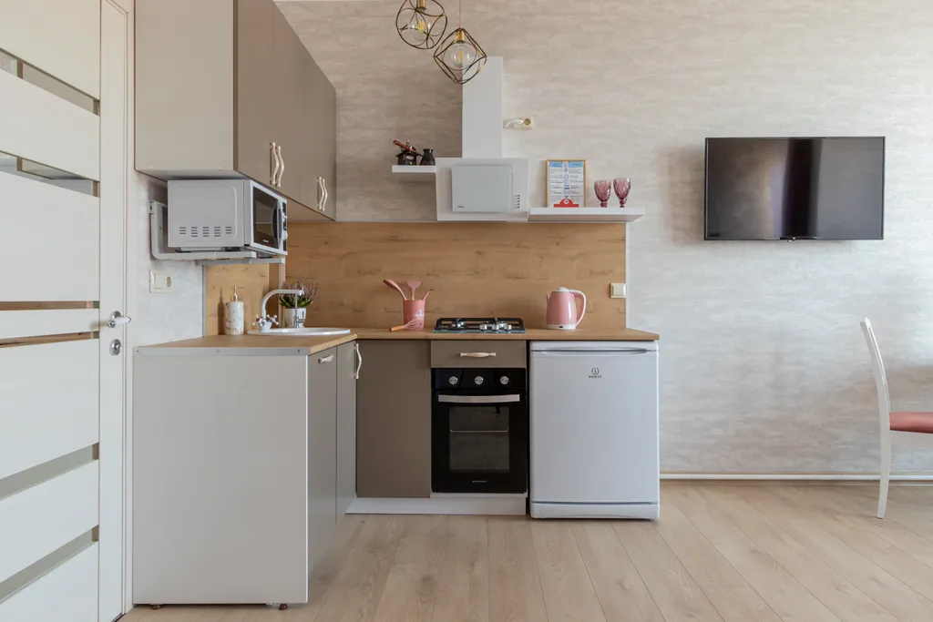 Квартира однокомнатная на улице Власова, 25 м², Пятигорск — кухня, фото 10