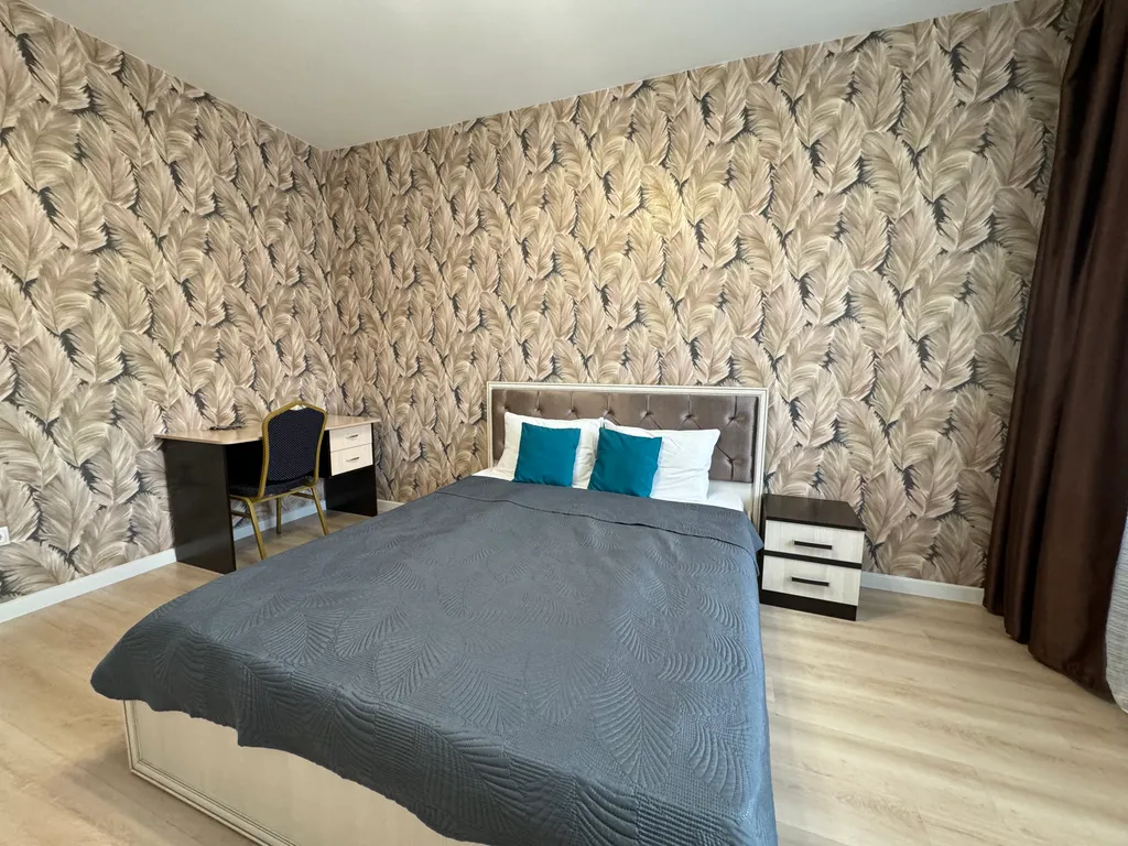 Квартира двухкомнатная в Октябрьском, 50 м², Иркутск — спальня, фото 2