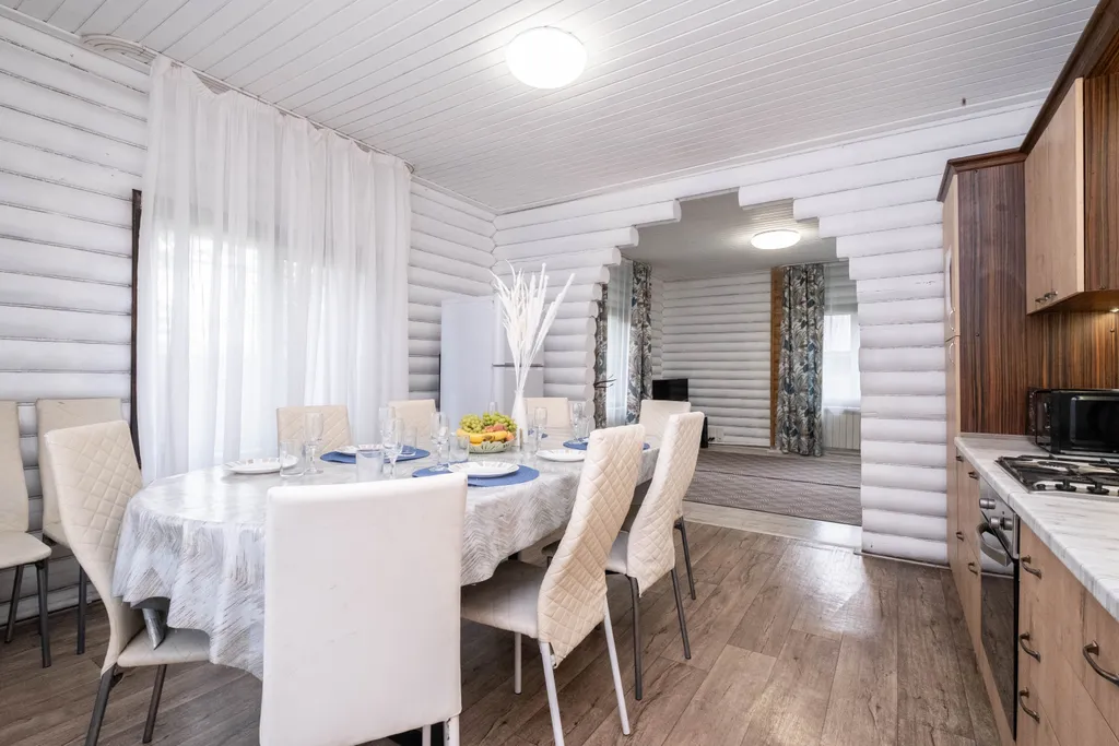 Дом 10-местный, 160 м², Казань — кухня, фото 3