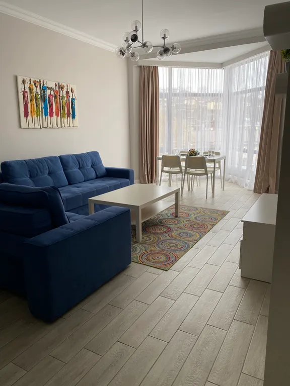 Апартаменты двухкомнатные на улице Шаумяне, 54 м², Кисловодск — спальня, фото 8