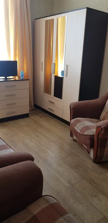 Квартира однокомнатная на улице Орджоникидзе, 37 м², Ессентуки — спальня
